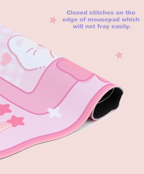 Alfombrilla de escritorio - Pinky Gaming Cat