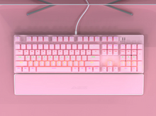 Load image into Gallery viewer, Pink PU Leather Keyboard Wrist Rest
